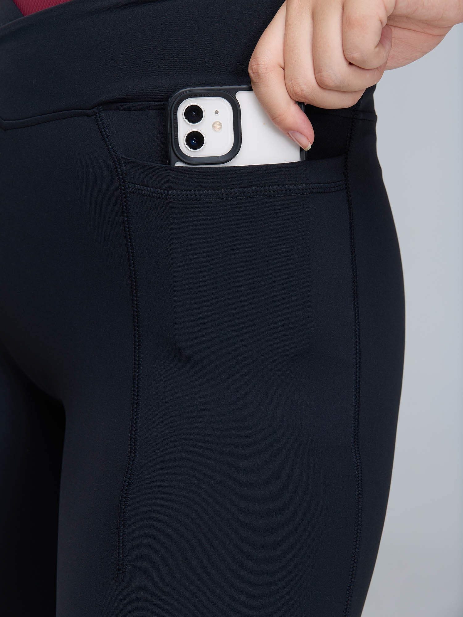 Women’s Black Crossover High-Waist Flared Yoga Pants – Stretch Workout Leggings