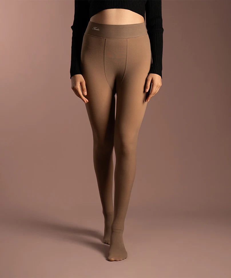 Sheer Fur Stockings Nude