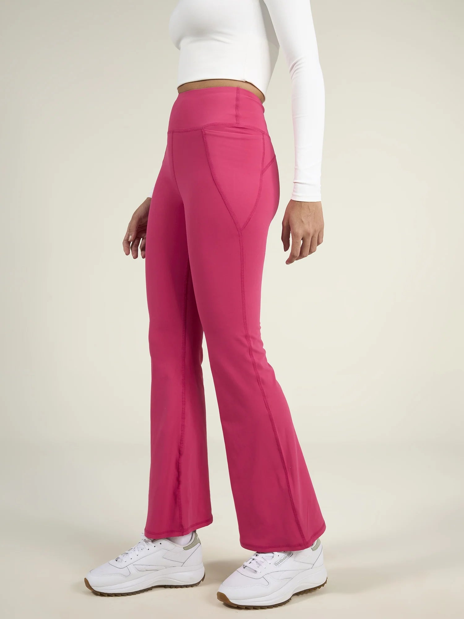 High-Waisted Flare Yoga Pants – Sculpting Bootcut Leggings (Petite & Tall)