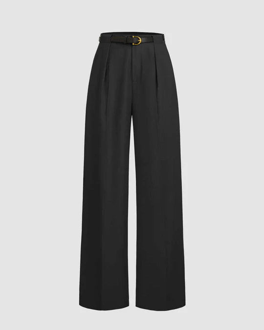 High-Waisted Wide Leg Trousers – Elegant Everyday Pants